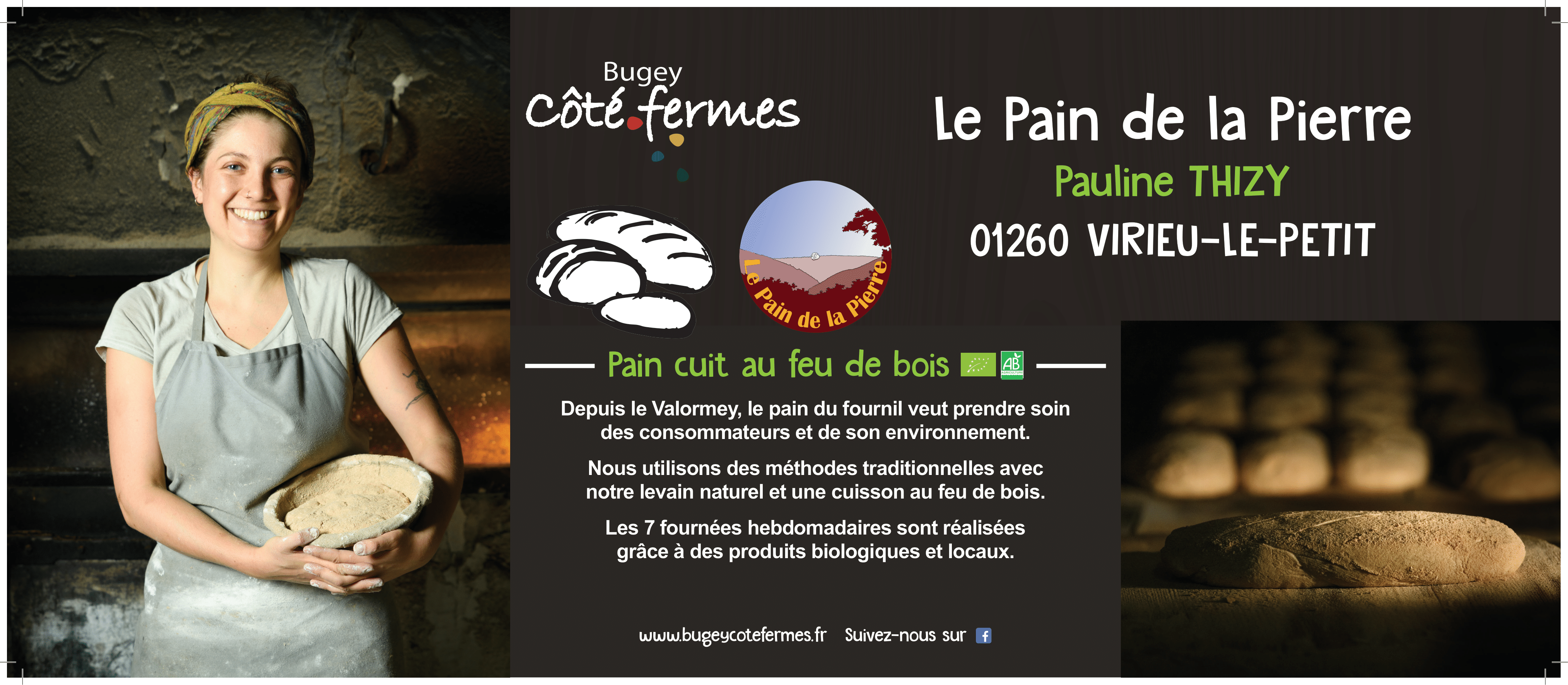 Bugey Côté Fermes Le Pain de la Pierre